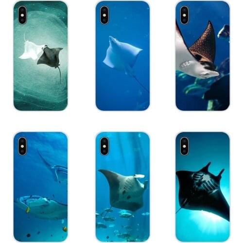 Animal manta ray Accessories Phone Cases Covers For Samsung Galaxy S2 S3 S4 S5 Mini S6 S7 Edge S8 S9 S10E Lite Plus