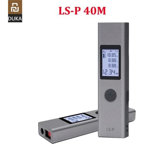 Youpin Duka 40m LS-P Digital Laser Rangefinder Portable USB Charger High Precision Measurement Handheld Rangefinder