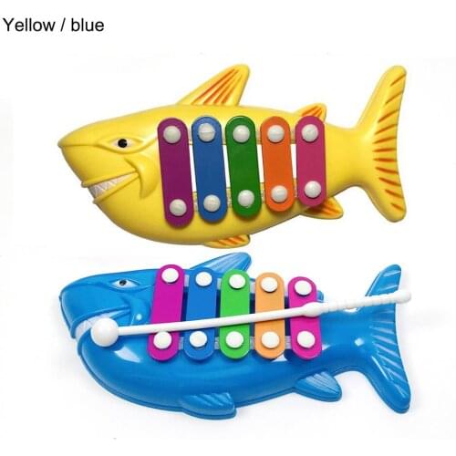 Childrens Intelligence Pentatonic Scale Percussion InstrumentsSharks Beat Toys Birthday Gift For Kindergarten