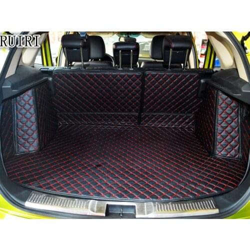 Good quality! Special car trunk mats for Suzuki S-Cross 2019 durable cargo liner boot carpets for Scross 2018-2014,Free shipping