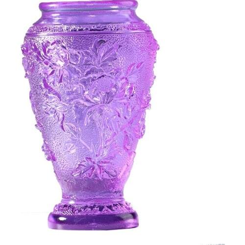 Chinese Classic Literature Luxury Flower Vase Plum Blossoms Orchid Bamboo Chrysanthemum High Quality Colored Glaze Artwork Decor