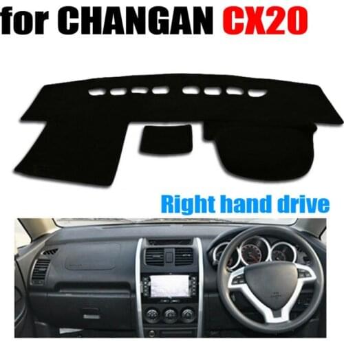 Car dashboard covers mat for CHANGAN CX20 all the years Right hand drive dashmat pad dash cover auto dashboard accessories