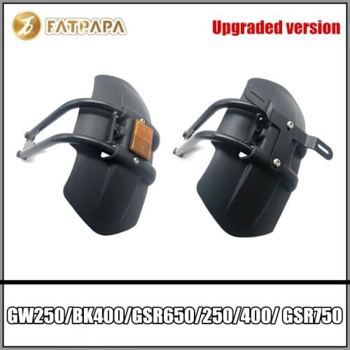 Upgraded version - Motorcycle License plate frame Night light Rear Fender FOR SUZUKI GW250 BK400 GSR650 GSR250 GSR400 GSR750