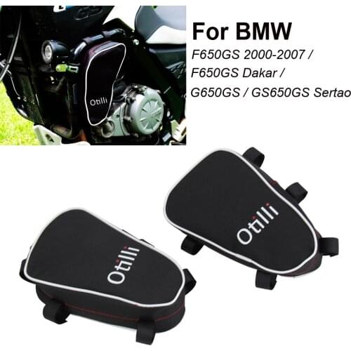 Motorcycle For BMW F 650 GS 00-07 F650GS Dakar G 650 GS G650GS Sertao Frame Crash Bars Waterproof Bag Repair Tool Placement Bag