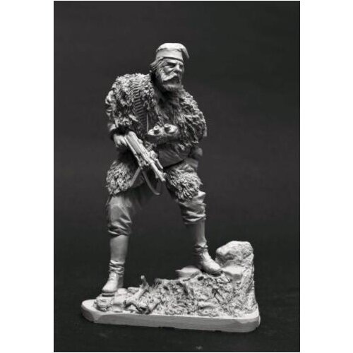 New Unassembled 1/16 120mm Greek Resistance Fighter WITH BASE Resin Kit DIY Toys Unpainted resin model