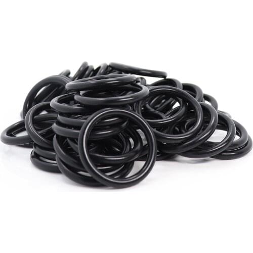 CS1 mm NBR Rubber O RING OD 11/12/13/14/15/16/17/18/19/20/21/22*1 mm 100PCS O-Ring Nitrile Gasket seal Thickness 1mm ORing