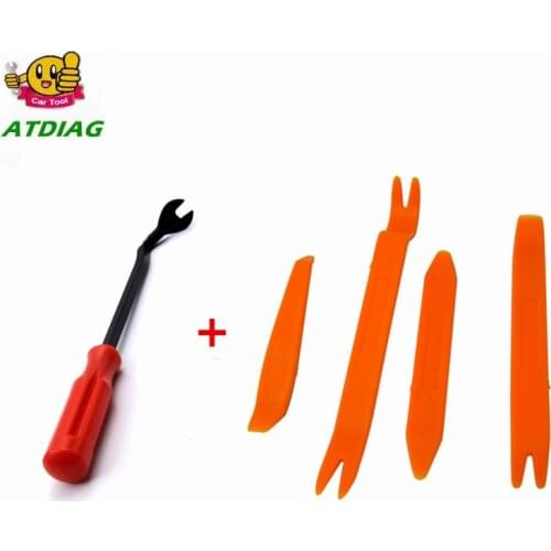 NEW 4pcs Remover Removal Puller Pry Tool Car Door Panel Trim Upholstery Retaining Clip Plier Tool Hand Tool Set