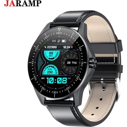 JARAMP 2021 New SmartWatch Men Heart Rate Blood Pressure Monitor BT Call Waterproof Fitness Watches VS L15 L19 GT2 Smart Watch