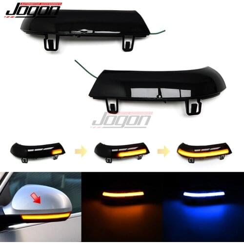 For VW GOLF 5 GTI V Jetta MK5 Passat B5.5 B6 Sharan Superb EOS LED Dynamic Turn Signal Light Side Mirror Sequential Indicator
