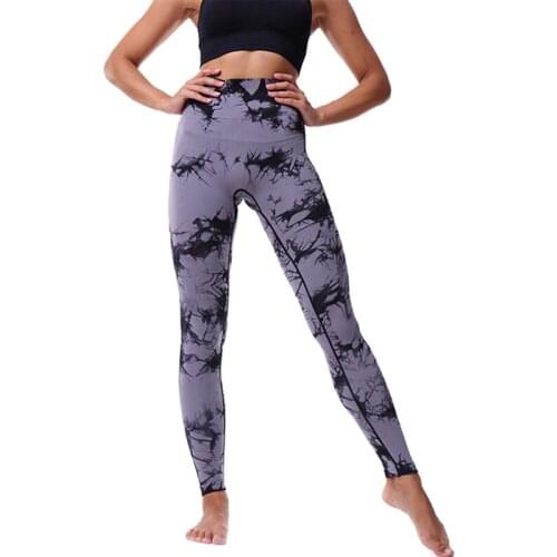 Women Gym Yoga Seamless Pants Sports Clothes Stretchy High Waist Athletic Exercise Fitness Leggings Activewear Pants