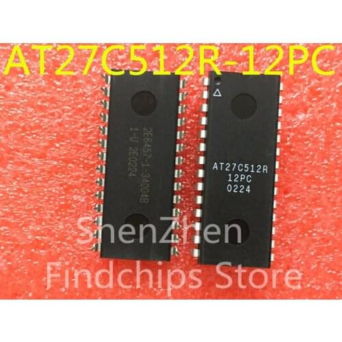 100% New&Original In Stock AT27C512R-12PC DIP28