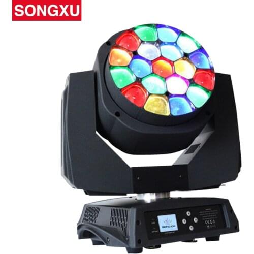 Zoom Function 19x15w RGBW Bees Eyes Big Eyes Moving Head Light Nightclub DJ Party Stage Light/SX-MH1915