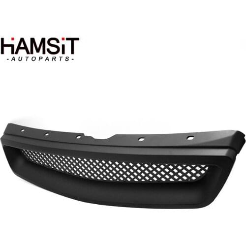 Hamsit Black Mesh ABS Racing Front Grille Cooling Grille For Honda Civic 1999-2000 Car Accessories Modification Wholesale