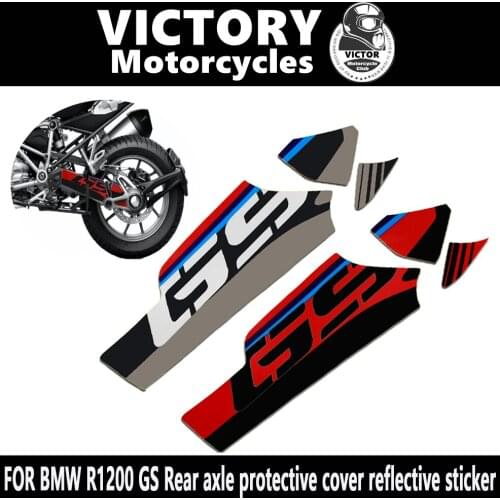 FOR BMW R1200GS R1250GS Adventure 2004-2013 Motorcycle Reflective Sticker Waterproof Tear Resistant Protective Shell