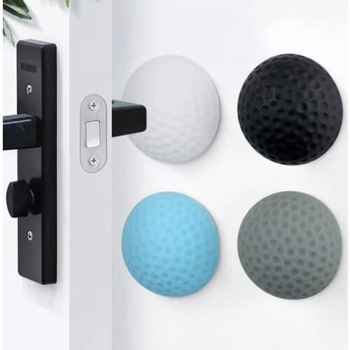 Soft Rubber Pad To Protect The Wall Self Adhesive Door Stopper Door Fender Stickers Door Stops