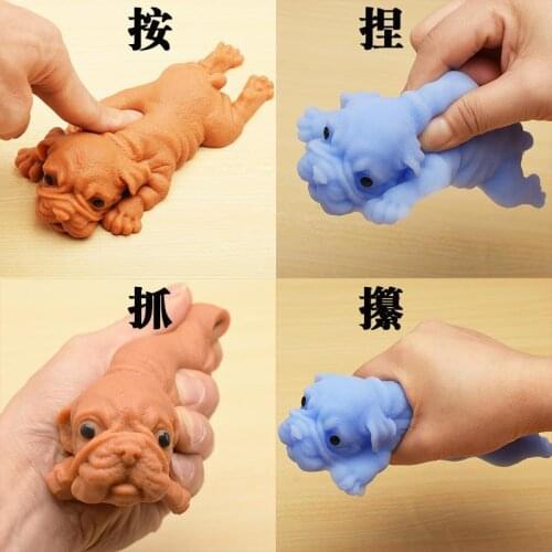 Squishy Slow Rising Toy press relivever venting kawaii animal bulldog pigs fun for kids children party prank novelty gadget toys