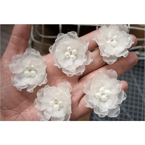 Hand-sewn diy flowers patch shoes, cloth stickers, clothing, hats, sequins, decorative flower accessori