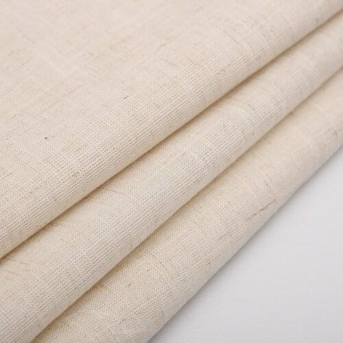 Linen Solid Color Cloth Comfortable Soft Breathable Sofa Table Cloth Plain Cotton Linen Background Cloth Fabric Diy Handmade