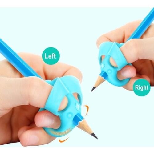 Writing Grip for Preschool Kid Pencil Aid Student Handwriting Silicone Training Pen Gripper Used By Both Lefties and Righties