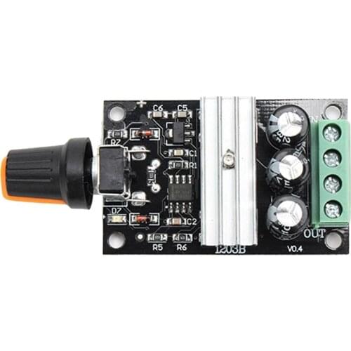 WSFS Hot 6V 12V 24V 28V 3A PWM DC Motor Speed Variable Controller Module Switch Regulator