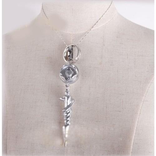 Anime Final Fantasy XIII Cartoon Serah Farron Snow Villiers Engagement Necklace Pendant Cosplay Prop Collectible Gifts Hot