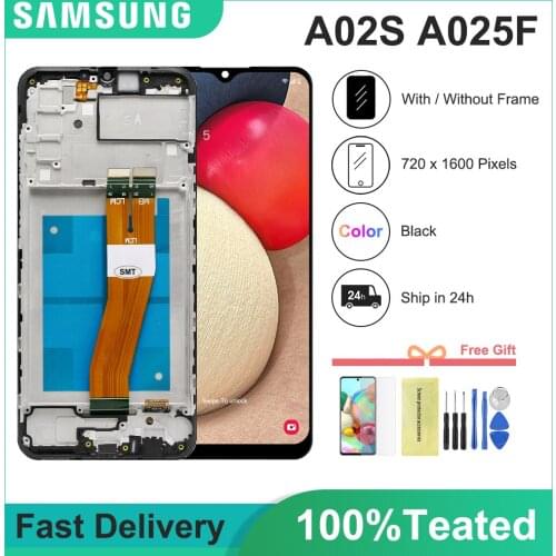 Original 6.5'' For Samsung Galaxy A02s A025 LCD Display Touch Screen Digitizer For Samsung A02s A025M A025F/DS A025G/DS LCD