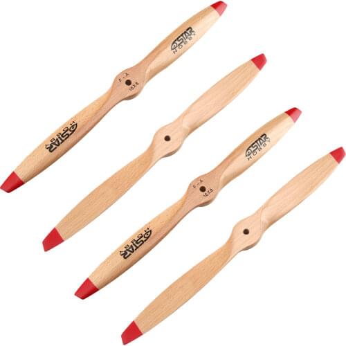 1pc 6 Star 2 Blade Beech Wood Airplane Propeller For Gasoline RC Airplane 16x8 17x6 17x8 18x6 18x8 18x10 19x8 19x10