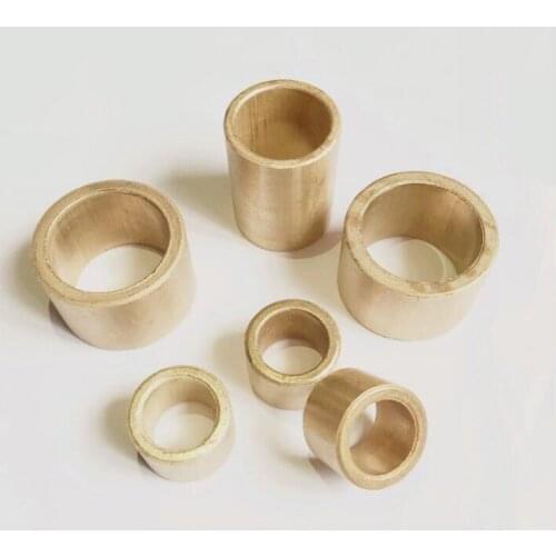 2pcs Copper brass bushing guide sleeve Precision Oil bearing for Motor 3D Printer Slider Accessory nut 6mm inside diameter