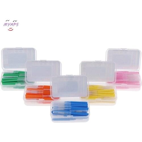 30pcs/lot Teeth Oral Hygiene Tool Interdental Brushes Health Care Tooth Push-Pull Escova Removes Food And Plaque Better