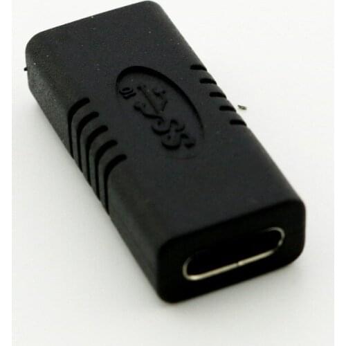 5pcs USB 3.1 Type C Female To Type C Female Jack Charging Sync Data Connector Adapter Type C Female to Female Converter
