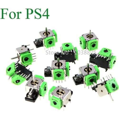 100pcs metal 3D Analog joystick for ps4 Rocker Sticker Wireless Controller Thumbstick Module Game for PlayStation 4 PS4 Slim Pro