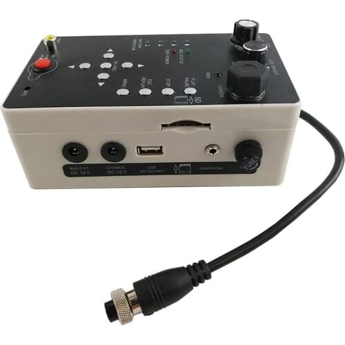 DVR Control Box DVR Controller Spare Parts Remote Control DVR Pannel For Pipeline Inspection Camera System