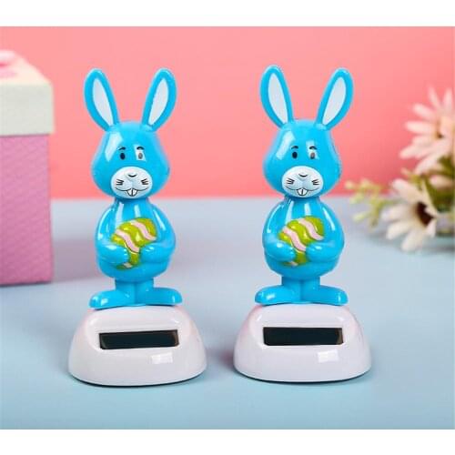 HOT SALE Fashion Solar Powered Dancing Animal Swinging Animated Bobble Dancer Toy Car Decor Kids Toys Gift Dropshipping