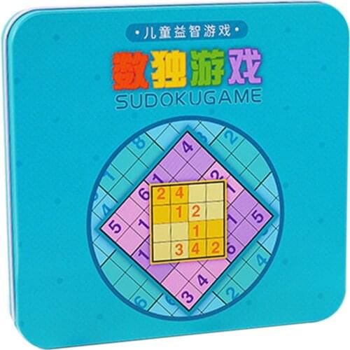 Jiugongge Number Sudoku Game Toy Brain Teaser Puzzle Matching Digital Puzlzle Game Logic Training Early Educational Toy