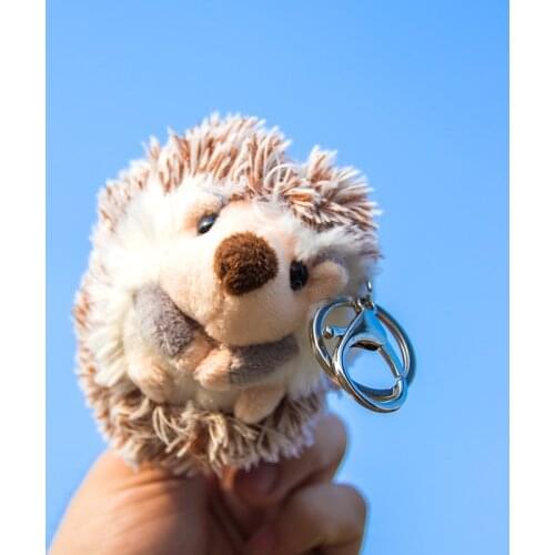 Cartoon Hedgehog Doll Pendant Key Chain Charms Kawaii Accessories Pendant Couple Gift Phone Charm Car Keychain Wholesale