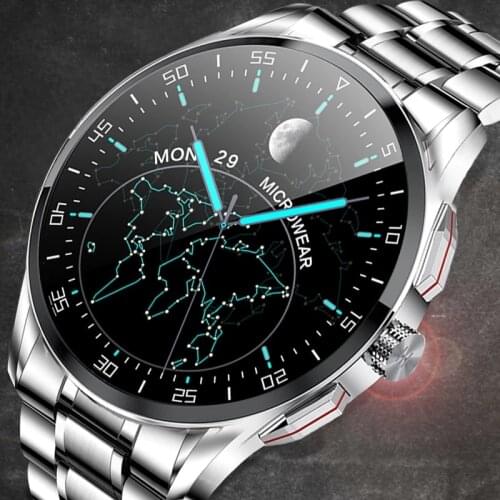 2021 New Bluetooth Call Smart Watch Men Full Touch Rotary Button BP Heart Rate Monitor Smartwatch For Samsung Xiaomi Huawei GT2