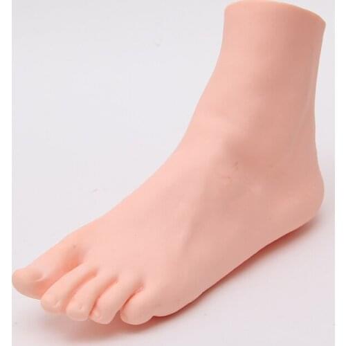 One Piece Left Mannequin Foot For Display