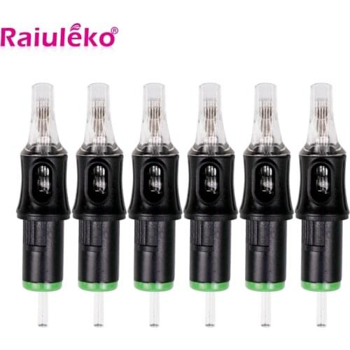 10/5pcs Disposable Tattoo Cartridge Needles Semi-Permanent Makeup Eyebrow Derma Tools Machine Supply 5RM/7RM/9RM/11RM/13RM/15RM