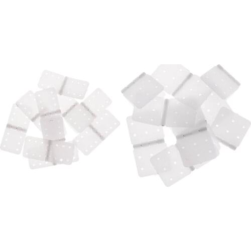 Flat Plastic Hinge Pin for RC Model Aircraft / Plane Accessory - Set of 20
