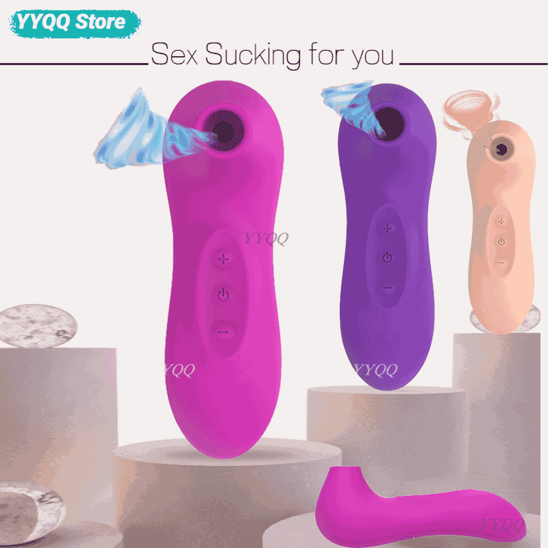 Sucking Vibrator Intimate Nipple Massage Sucker Blow Licking Clitoris G-Spot Stimulation Female Sex Toys with Strong Suction