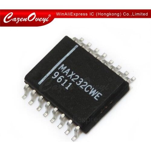 10pcs/lot MAX232 MAX232CWE MAX232EWE WSOP-16 In Stock