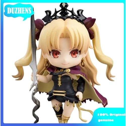 100% Original: Anime FATE FGO Tohsaka Rin Ereshkigal Q version figma PVC Action Figure Anime Figure Model Toys Figure Doll Gift