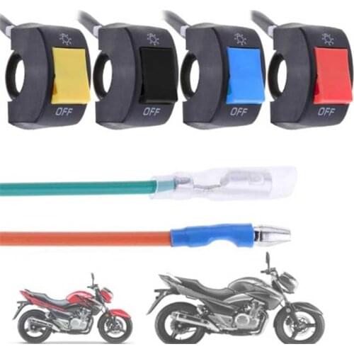 22mm Motorcycle Switches Motorbike Horn Button Turn Signal Electric Fog Lamp Light Start Handlebar Controller Switch