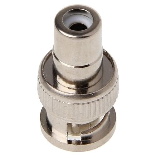 5x BNC Male To RCA Female Coaxial Connector Adapter For CCTV Surveillance Video L4MD