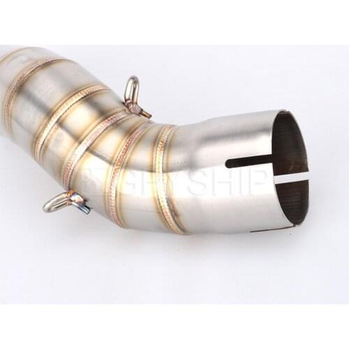 A2 For Kawasaki Z900 2017 2018 2019 Z 900 A2 Slip-on Motorcycle Exhaust Muffler Middle Link Pipe Escape Accessories