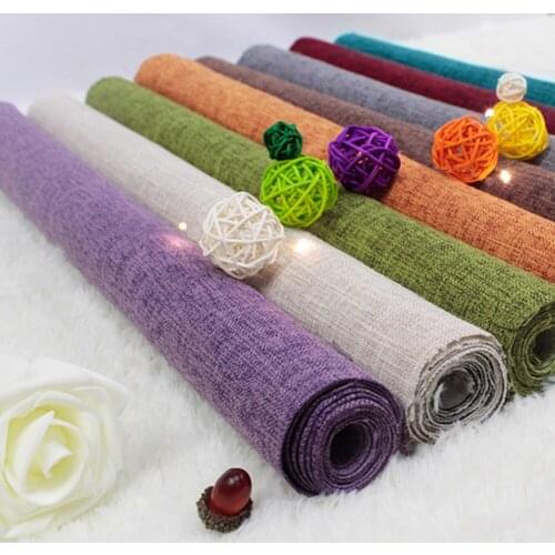 Free Shipping DIY Handmade Polyester Fabric Plain Dyed HT-PILDF-A