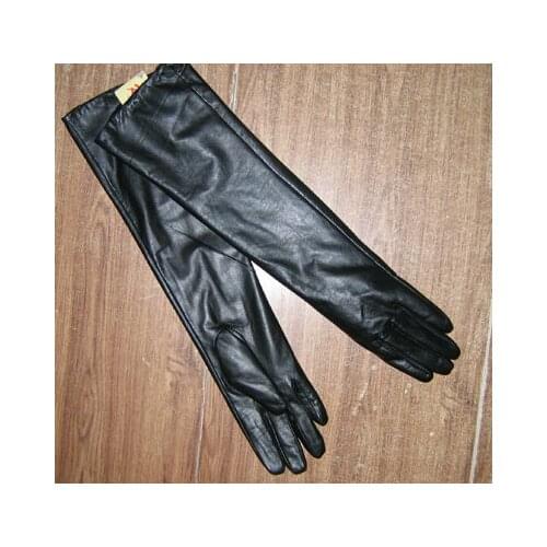 LONG Kid Leather OPERA Gloves Evening gloves LEATHER GLOVES Fashion 10pairs/lot #2352