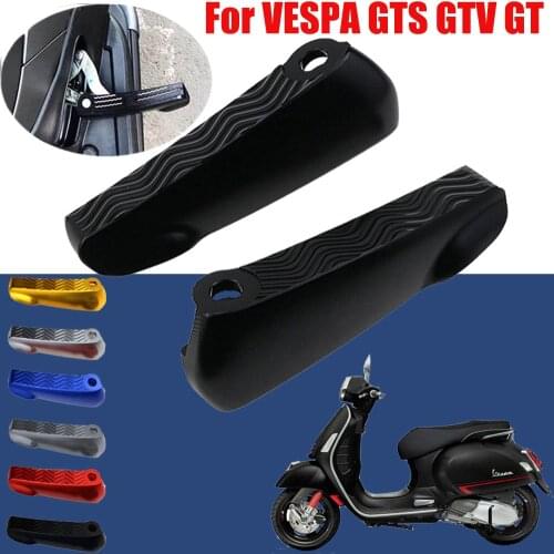 For Vespa GT 125 L Euro 3 GT 60 250ie 200L 200 L Motorcycle Bike Folding Footrest Foot Rests Pegs Rear Pedals Passenger Foot Peg