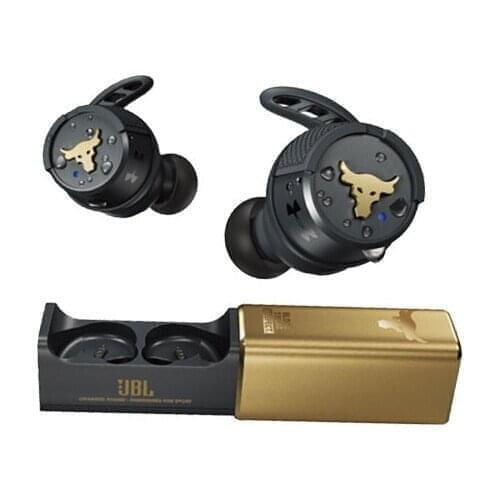 JBL Under Armour Project Rock True Wireless Flash Earbuds Headphones Waterproof IPX7 Sport Bluetooth Headset With Mic