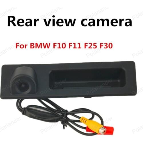 Hot sell Night vision For BMW F10 F11 F25 F30 Rear view camera Car parking Trunk handle camera waterproof